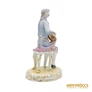 Kép 8/10 - Hollóházi porcelán -  Barokk lantos férfi