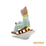 Kép 4/10 - Aquincumi porcelán -  Szánkózó gyerek