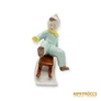 Kép 9/10 - Aquincumi porcelán -  Szánkózó gyerek