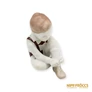 Kép 2/9 - Aquincumi porcelán -  Cipőt húzó kisfiú