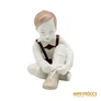 Kép 3/9 - Aquincumi porcelán -  Cipőt húzó kisfiú
