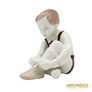 Kép 4/9 - Aquincumi porcelán -  Cipőt húzó kisfiú