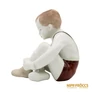 Kép 5/9 - Aquincumi porcelán -  Cipőt húzó kisfiú