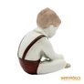Kép 8/9 - Aquincumi porcelán -  Cipőt húzó kisfiú