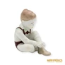 Kép 1/9 - Aquincumi porcelán - Cipőt húzó kisfiú