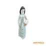 Kép 1/9 - Hollóházi porcelán - Lány korsóval arany mintázatú ruhában
