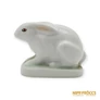 Kép 5/6 - Aquincumi porcelán -  Gubbasztó nyúl