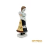 Kép 3/10 - Hollóházi porcelán -  Népviseletes szende lány