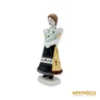 Kép 9/10 - Hollóházi porcelán -  Népviseletes szende lány