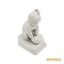 Kép 2/10 - Zsolnay porcelán -  Guggoló gyerek labdával