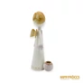 Kép 6/10 - Aquincumi porcelán -  Gyertyatartós angyal