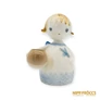 Kép 1/10 - Aquincumi porcelán - Gyertyatartós aquazúr angyal