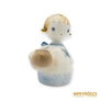 Kép 9/10 - Aquincumi porcelán -  Gyertyatartós aquazúr angyal