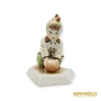 Kép 1/10 - Zsolnay porcelán - Guggoló gyerek labdával