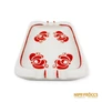 Kép 6/17 - Hollóházi porcelán -  Malév 3 részes hamutartó