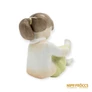 Kép 6/10 - Aquincumi porcelán -  Nadrágot húzó kislány