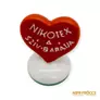 Kép 1/8 - Herendi porcelán - Nikotex reklám piros szív