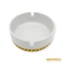 Kép 3/6 - Alföldi porcelán -  hamutartó arany díszítéssel