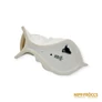 Kép 10/10 - Zsolnay porcelán -  Zöld ruhás ülő nő