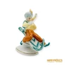 Kép 8/13 - Hollóházi porcelán -  Aladdin zöld színű repülőszőnyegen