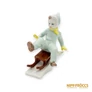 Kép 1/12 - Aquincumi porcelán - Szánkózó gyerek
