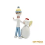 Kép 6/16 - Aquincumi porcelán -  Fiú hóemberrel