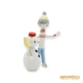 Kép 9/16 - Aquincumi porcelán -  Fiú hóemberrel