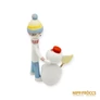 Kép 14/16 - Aquincumi porcelán -  Fiú hóemberrel