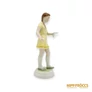 Kép 3/9 - Drasche porcelán -  Éneklő lány (sárga ruhában)