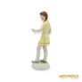 Kép 6/9 - Drasche porcelán -  Éneklő lány (sárga ruhában)