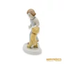 Kép 7/12 - Aquincumi porcelán -  Macival sétáló gyerek