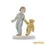 Kép 11/12 - Aquincumi porcelán -  Macival sétáló gyerek
