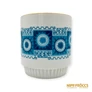 Kép 3/8 - Zsolnay porcelán -  Kék-arany mintás bögre