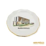 Kép 1/5 - Aquincumi porcelán - Hajdúszoboszlói emlék tányér