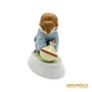 Kép 2/11 - Zsolnay porcelán -  Búgócsigás gyerek