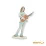 Kép 2/11 - Aquincumi porcelán -  Gitározó hippi lány