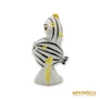 Kép 3/8 - Hollóházi porcelán -  Art deco csíkos halpár