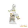 Kép 2/11 - Aquincumi porcelán -  Szánkózó gyerek (ritka festésű)