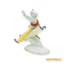 Kép 4/10 - Hollóházi porcelán -  Aladdin lila színű repülőszőnyegen
