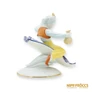 Kép 4/11 - Hollóházi porcelán -  Aladdin lila színű repülőszőnyegen