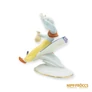 Kép 7/11 - Hollóházi porcelán -  Aladdin lila színű repülőszőnyegen