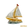 Kép 1/10 - Porcelán, kerámia - Vitorlás