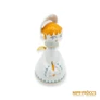 Kép 9/10 - Hollóházi porcelán -  Angyalka glóriával