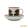 Kép 5/11 - Hollóházi porcelán -  Kávés készlet (5 darabos)