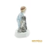 Kép 7/11 - Zsolnay porcelán -  Karikázó gyerek kutyával