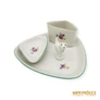 Kép 1/11 - Hollóházi porcelán - 4 részes hamutartó készlet