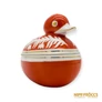 Kép 3/14 - Hollóházi porcelán -  Piros kacsa bonbonier