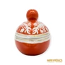 Kép 8/14 - Hollóházi porcelán -  Piros kacsa bonbonier