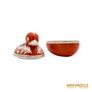 Kép 13/14 - Hollóházi porcelán -  Piros kacsa bonbonier