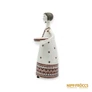 Kép 8/12 - Hollóházi porcelán -  Két tálat tartó lány